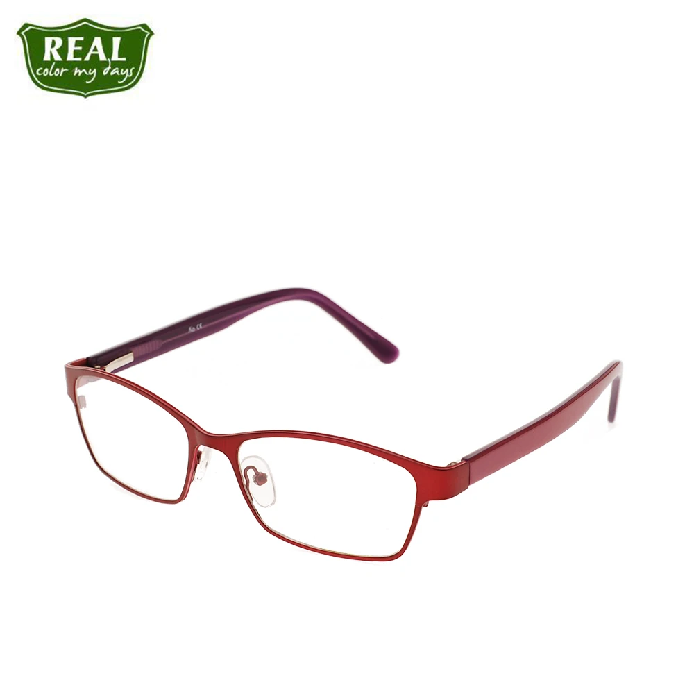 

Solid Color Optical Frame Thin Edge Metal Frame Myopia Spectacle Frames Men Women Eyeglasses