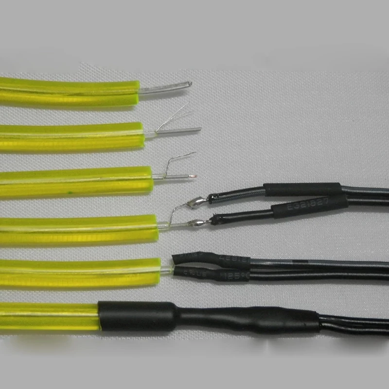 5 sztuk/partia 12CM złącze SM Leadwire kabel do drutu EL Tube Neon Strip światła podłączony elektroluminescencyjne światło elastyczne Neon