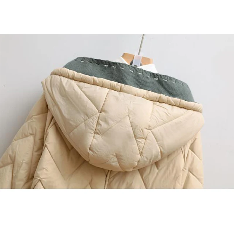 SEDUTMO Winter Warm Duck Down Jacket Women Oversize Thick Long Hooded Coat Autumn Fashion Casual Puffer Jacket ED1699