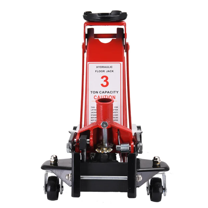Martinetto portatile idraulico sottile automatico di grande tonnellaggio 3T Strumento di manutenzione automatica Martinetto piccolo