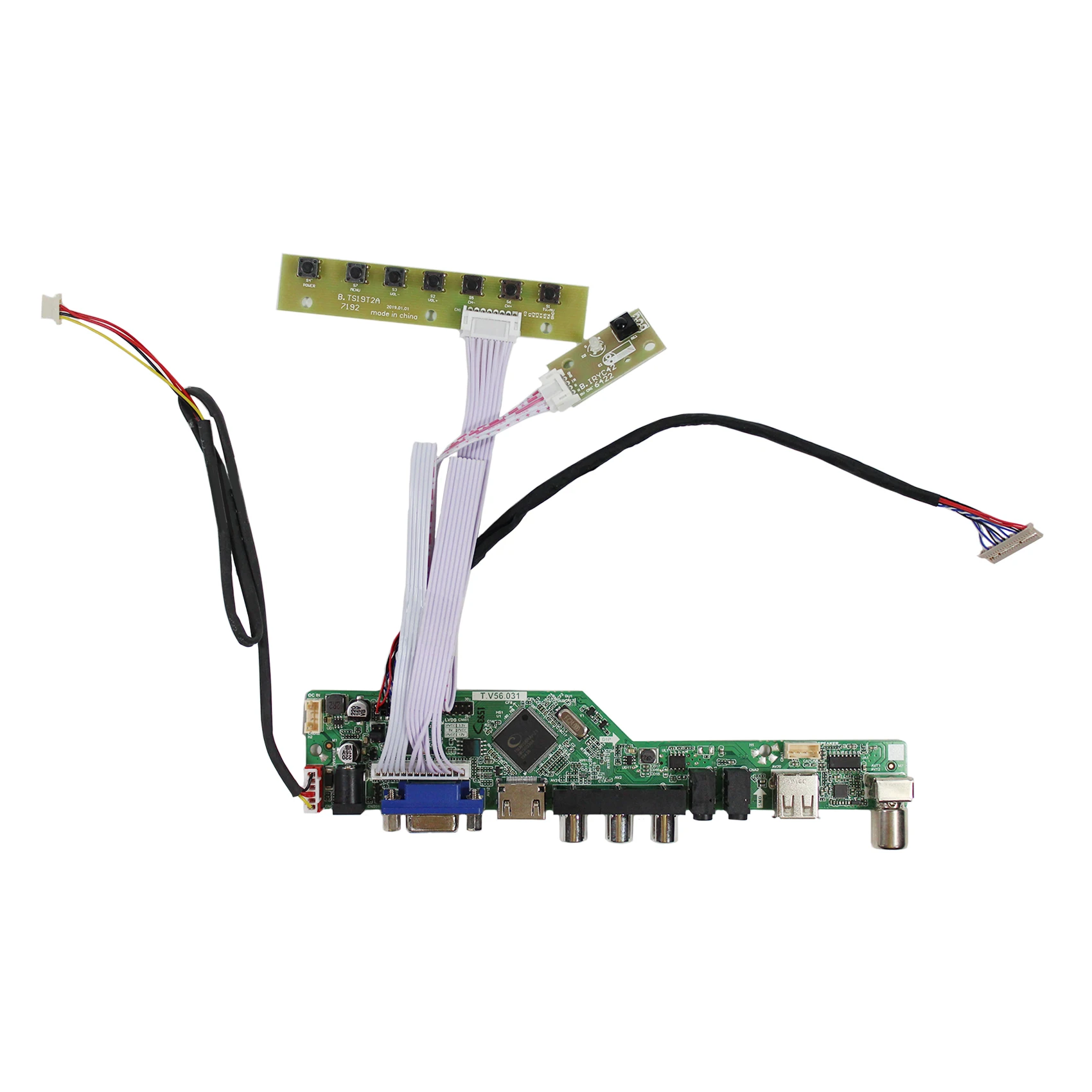 

For 15inch 1024x768 TM150TDSG70 LCD Screen HD MI VGA AV USB RF LCD Controller Board