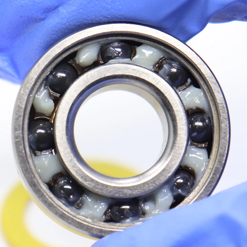 6001-2RS Łożysko nierdzewne 12 * 28 * 8 mm 1 PC ABEC-3 6001 RS Piasta rowerowa Przednie tylne piasty Koło 12 28 8 Łożyska kulkowe ceramiczne — zdjęcie 7