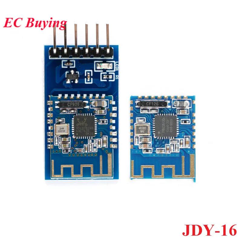 JDY-16 Bluetooth-compatible 4.2 Transparent Transmission Module CC2541 2.4G Wireless BLE IIC I2C UART Interface Support Airsync