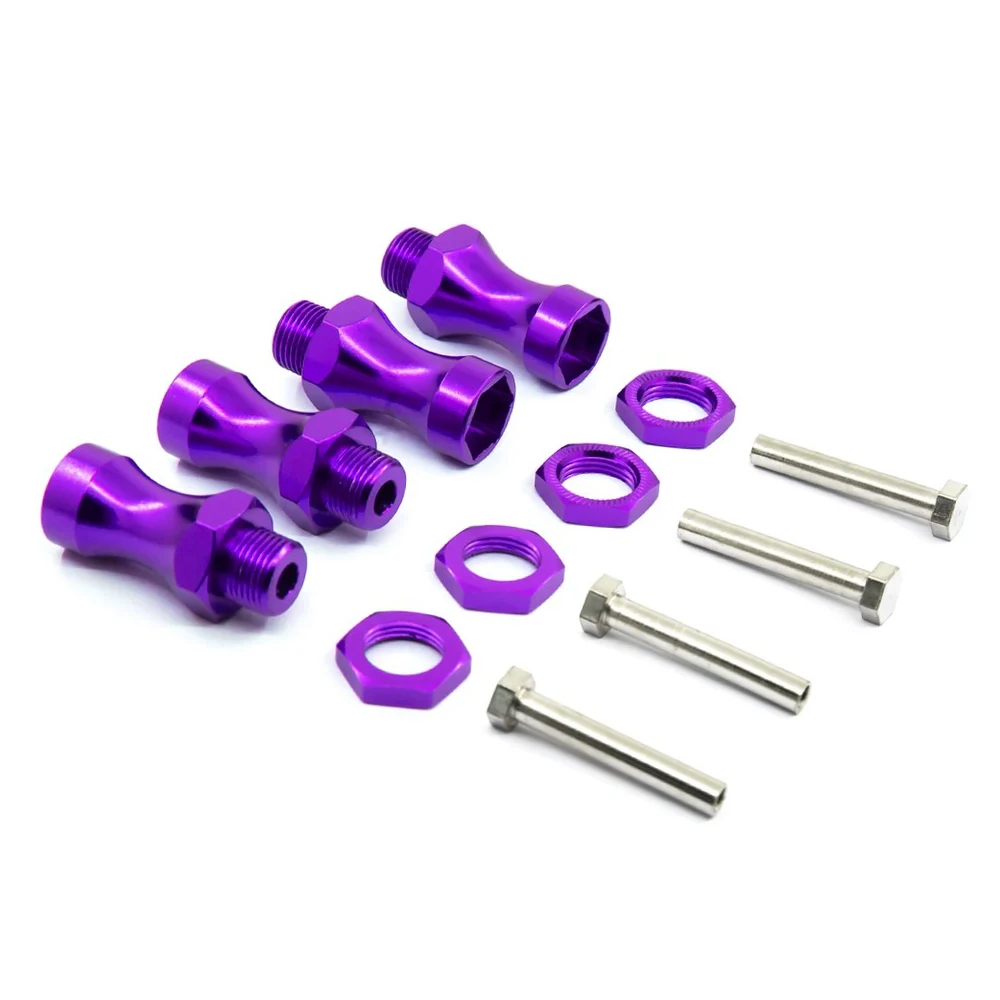 12mm to 17mm Wheel Hex Hub Adapter Extension 30mm Convension adaptor for 1/10 Switch to 1/8 RC Model Car Modification Accessorie