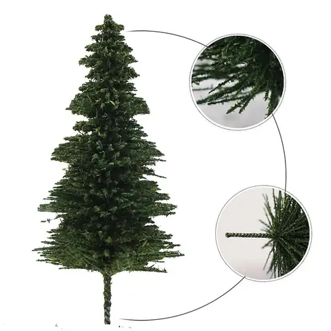 Evemodel Зеленое дерево Pine Trees N HO масштаб для железнодорожного макета — фото устройства