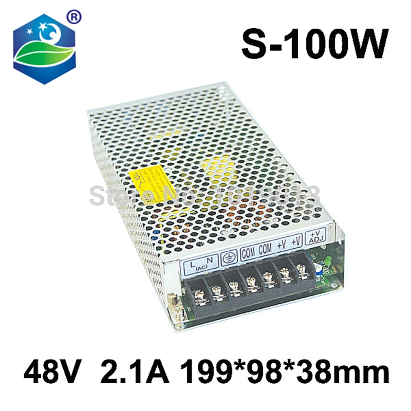 

48V 2.1A 100w Switching led Power Supply non-waterproof led driver for indoor for LED strips