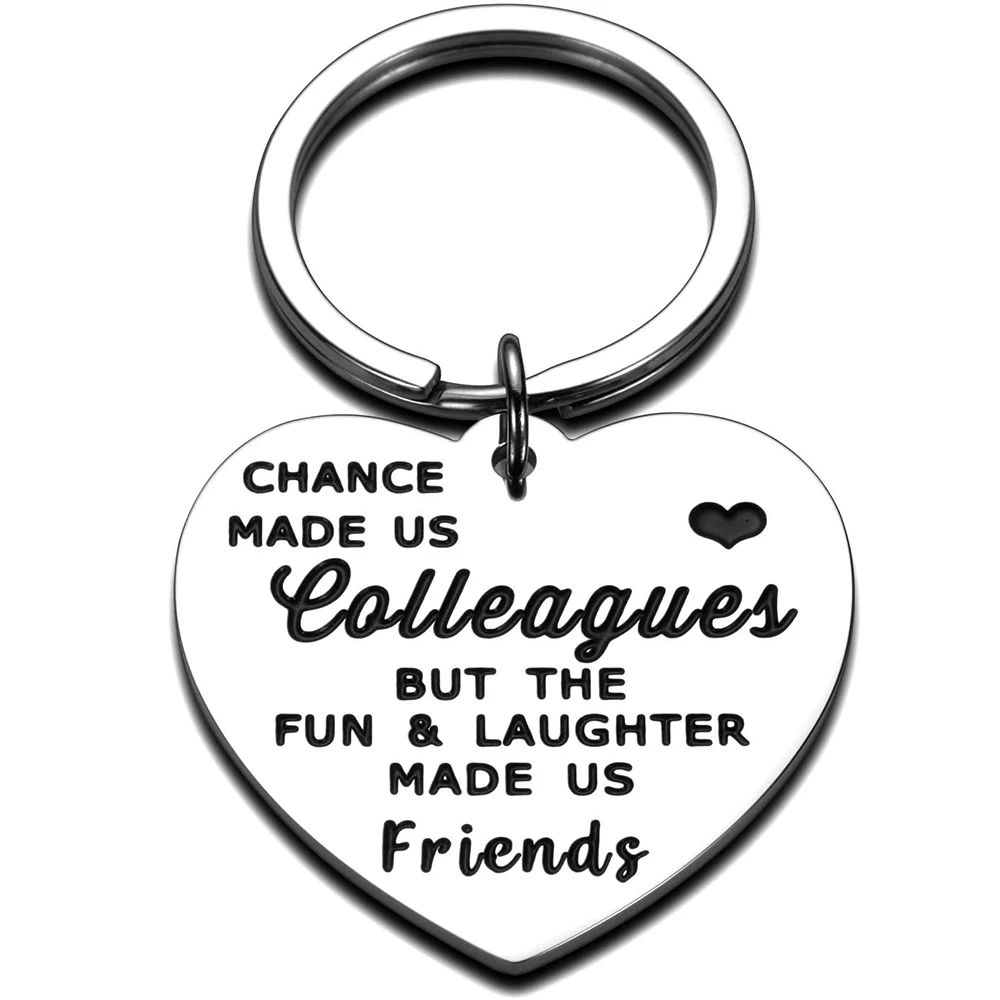 Coworker Leaving Gifts To Best Friends Appreciation Keychain Christmas Birthday Farewell Retirement Going Away Resignation Diy