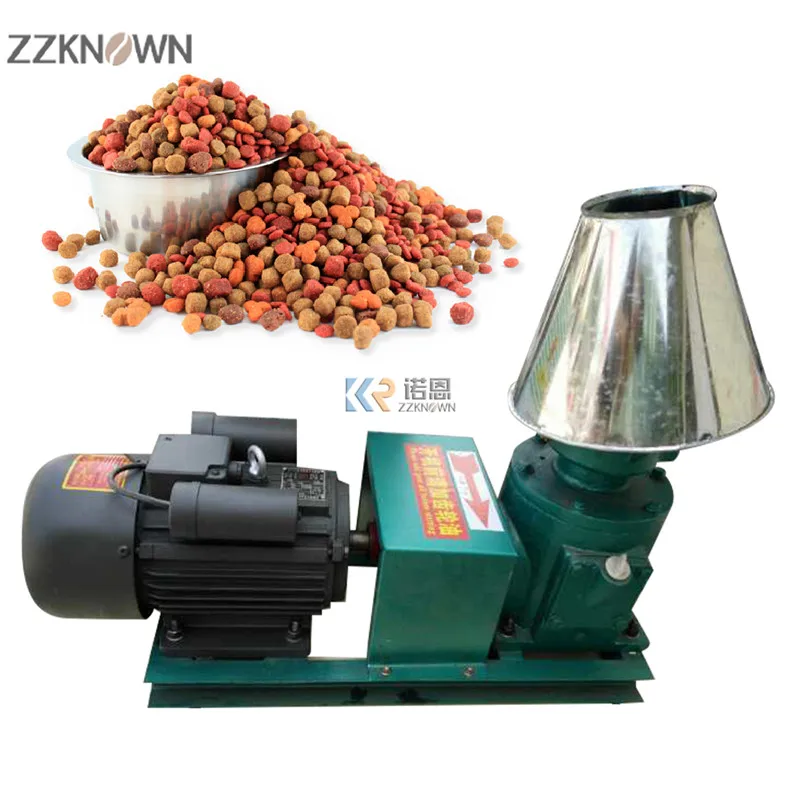 Food Feed Pellet Making Machine Chicken Feed Pellet Granulator Fish Cat Dog Animal Feed Pellet Processing Machine