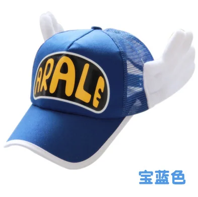 Anime Dr. slump cute angel wing Hat Adult Children's cotton baseball cap sun hat