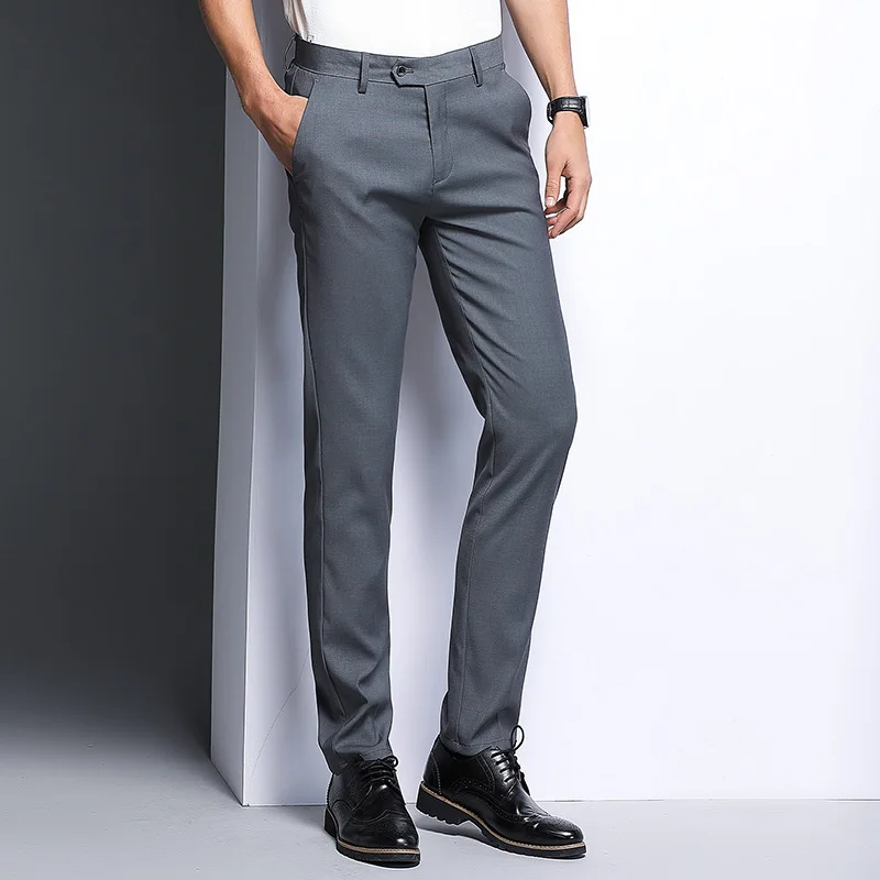 

MRMT 2024 Brand New Men's Trousers Slim Casual Pants for Male Fashion Leisure Pants Trousers