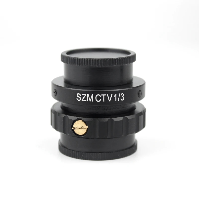 SZMC TV1/2 TV1/3 CTV Adapter 0.5X 0.35X 1X C-mount Adapter Lens Trinocular Stereo Microscope Replacement Accessories