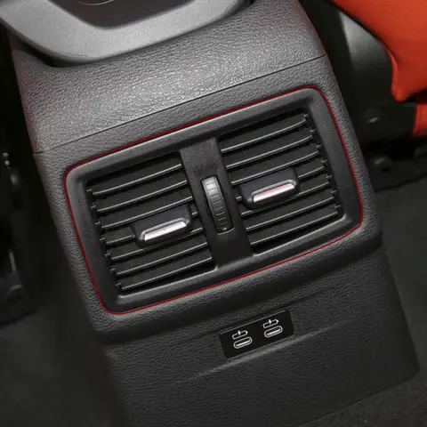 Rear Console Air Conditioner Vent Grille Complete Assembly Replacement For BMW 1S X1 X2 F52 F48 F49 F39 2016-2021 64229292742 8 best sales bmw x1 air vent - №3