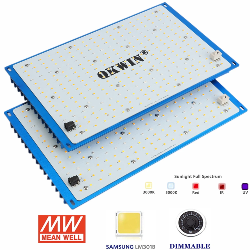 Квантовая плата Samsung Lm301B 240 Вт, светодиодный светильник полного спектра, 2,9 Umol/J bead, сделай сам с красным переключателем вкл./выкл.