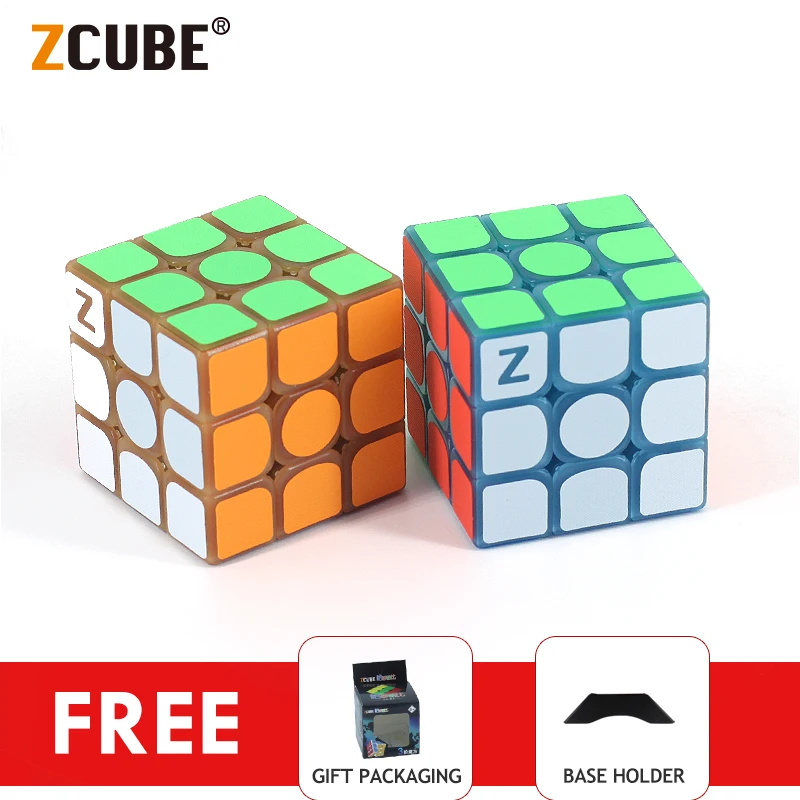 ZCUBE 3x3x3 Cubo Magico Flashing Glowin Speed Puzzle Educational Game Puzzle Glowing in the Dark Gifts For Children