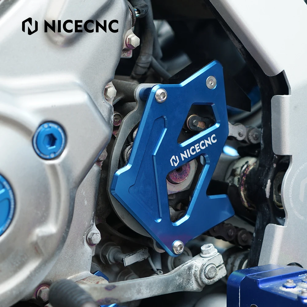 NICECNC Sprocket Cover Case Saver Protector Chain Guard For YAMAHA RAPTOR 700R 2012 2016-2023 RAPTOR 700 2006-2011 2013-2023 ATV