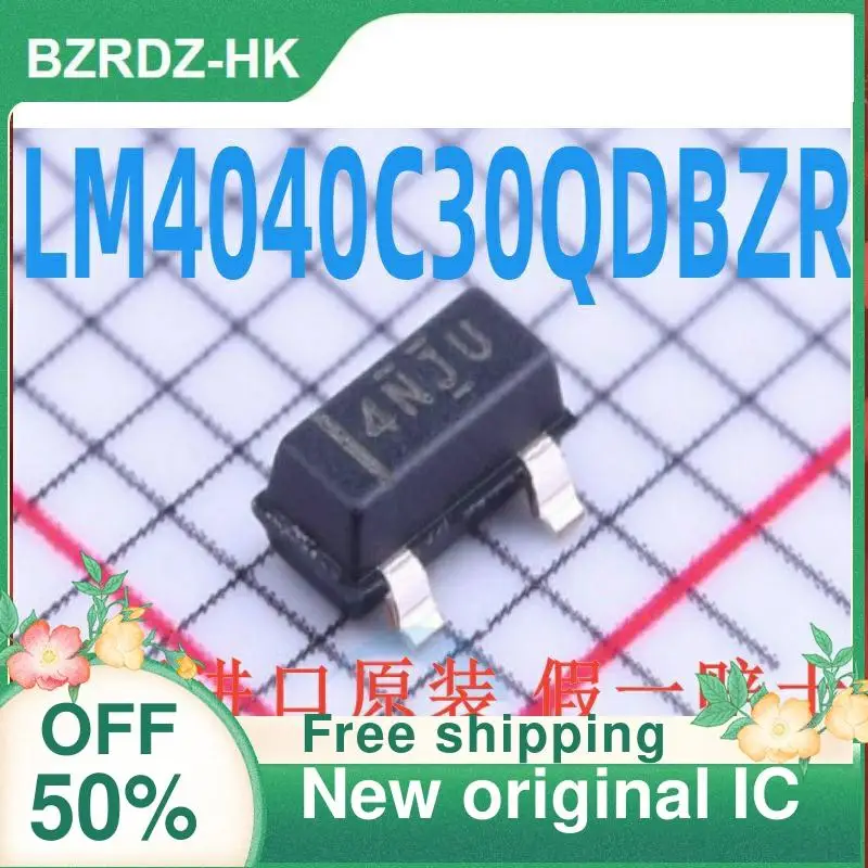 

10PCS LM4040C30QDBZR 4NJU SOT23 New original IC