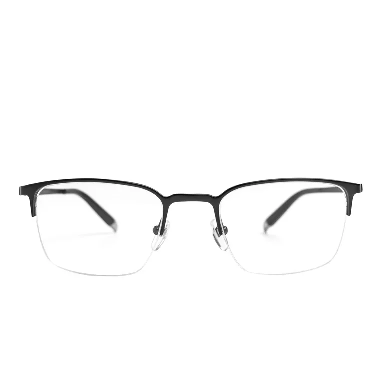 New men's business glasses ultra light pure titanium frame half - frame fashion high-end frame from stock