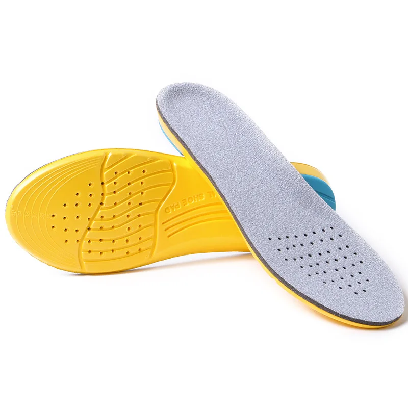 Sport Damping Insoles Support High Arch Insoles Stretch Breathable Feet Soles Pad Orthotic Shoes Running Cushion Unisex Insoles