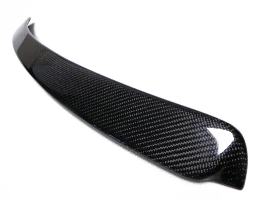 Car-styling For BMW E46 4 Door Sedan Carbon Fiber Rear Window Roof Spoiler Glossy Finish Trunk Wing Lip Drift Splitter Kit Part