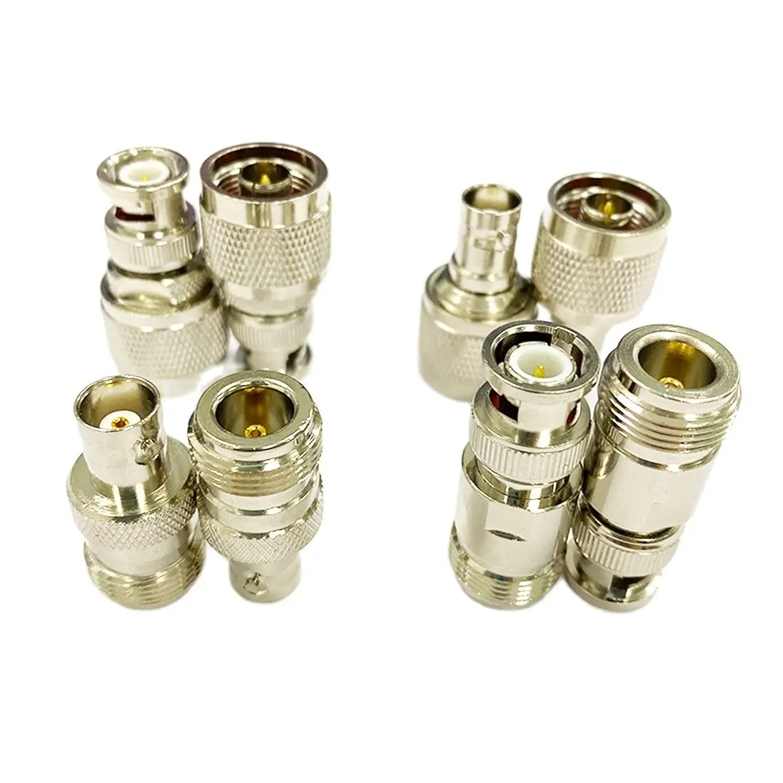 2 Stuks N Type Man Vrouw Naar Connector Bnc Plug Jack Rf Coaxiale Adapter Converter Straight Nieuwe Groothandel Prijs