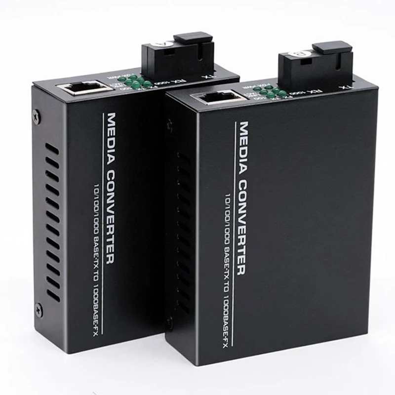 Gigabit single-mode single-fiber optical fiber transceiver SC interface network monitoring photoelectric converter 1 optical