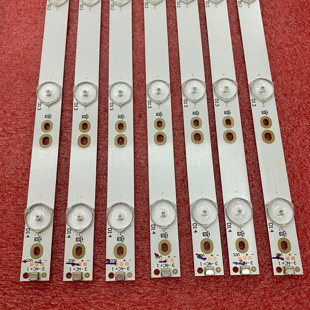 LED Strip For 55PUS6452/12 55PUS6101 55PUH6101 55PUS6581 55PUS6561 55PUS6401 GJ-2K16-550-D714-S1-R L V4 LBM550M0701-KY-4 0 R L