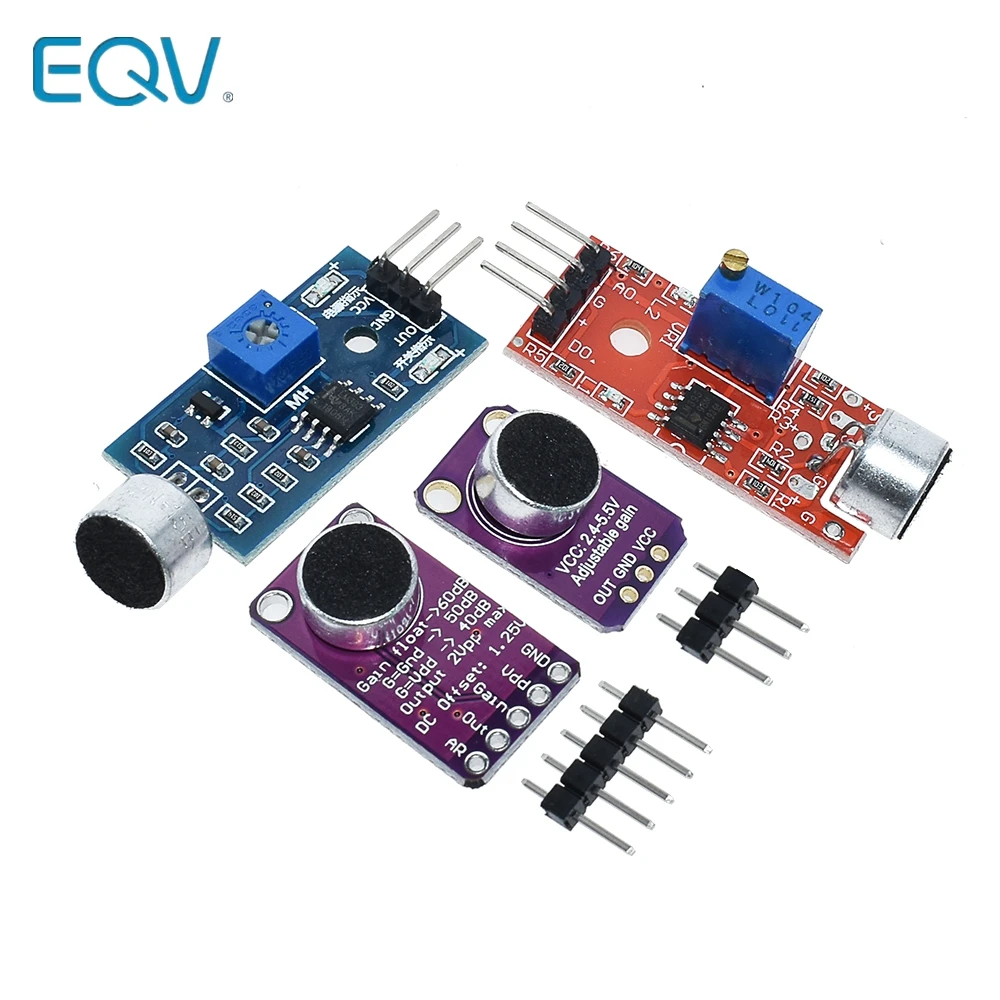 Selling Sound sensor module sound control sensor MAX4466 MAX9814switch detection whistle switch microphone amplifier For Arduino