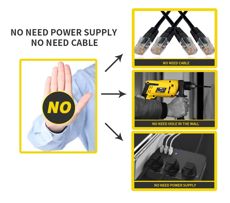 SECTEC Outdoor Solar Camera WIFI Wireless Security Protection Black Detachable Solar Cam Battery CCTV PIR Video Surveillance