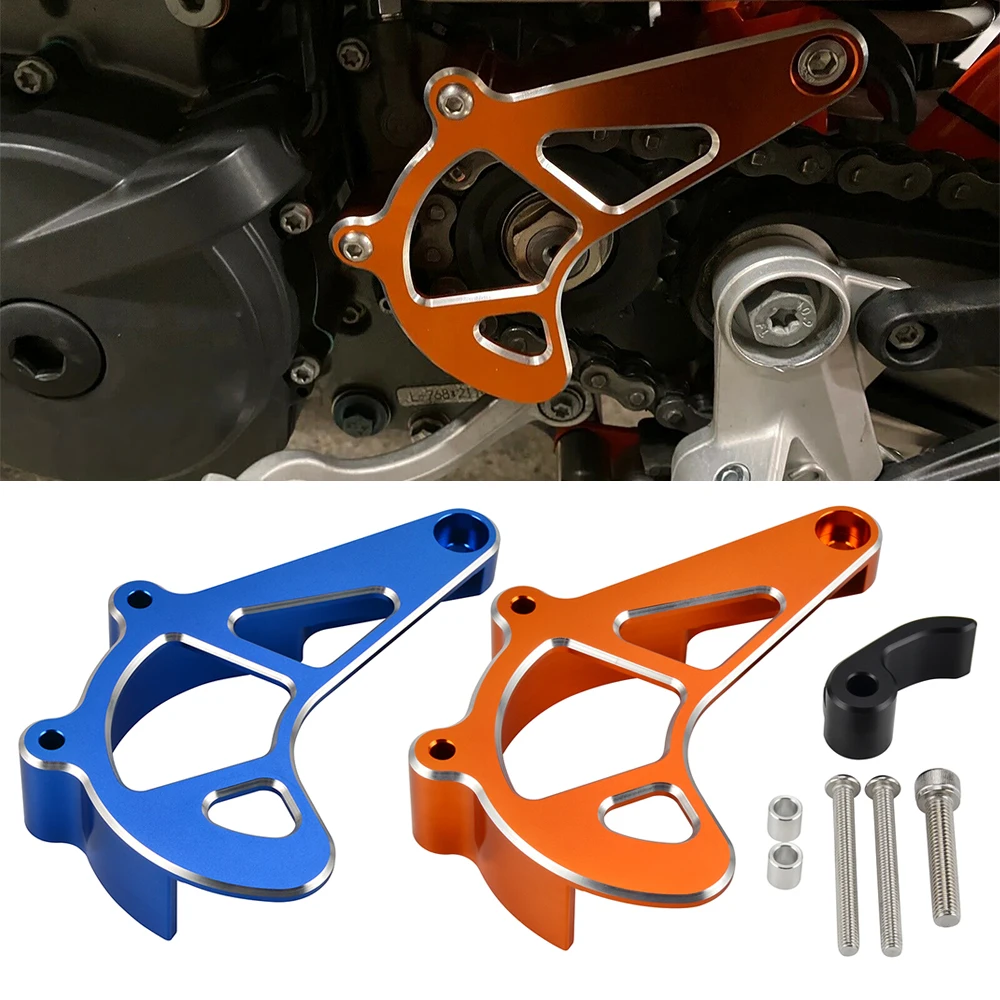 For KTM 690 Enduro R 690 SMCR 2009-2023 Sprocket Cover Case Saver Chain Guard Protector Husqvarna 701 Enduro Supermoto 2016-2023