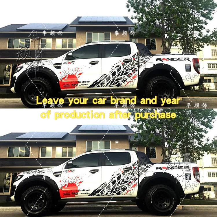 

Jdm Car Stickers For Navara Hilux D-max Ford Raptor F150 Body Exterior Decoration Modified Personalized Decal Car Sticker