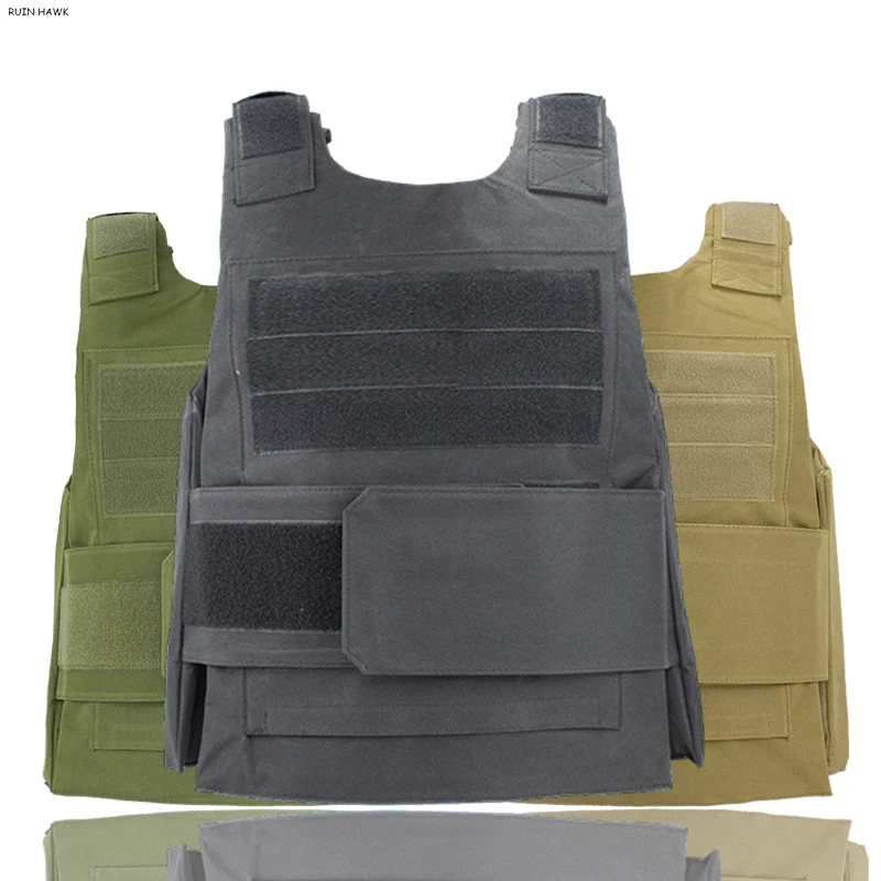 

Molle Plate Carrier Hunting Vests Army Protection Vests Outdoor Sport Paintball Airsoft Gear Tactical Vest 4 Colors