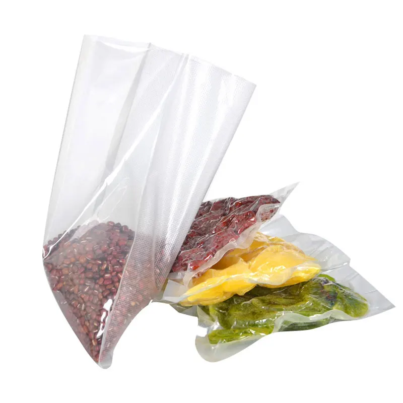 50 قطعة أكياس تفريغ الطعام المطبخ تخزين أكياس ل فراغ السدادة التعبئة والتغليف رولز الغذاء الطازجة التوقف أكياس مكنسة 17*25 سنتيمتر التعبئة والتغليف