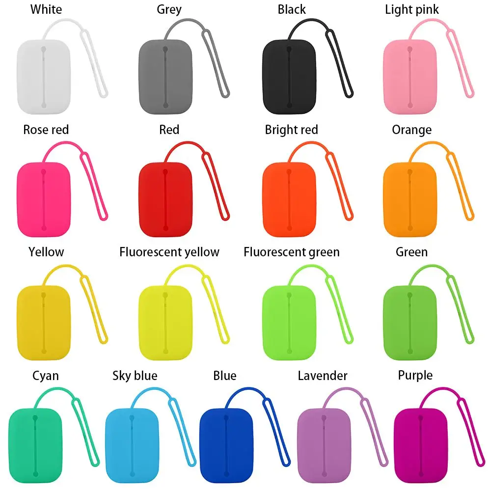 LLavero de silicona con cordón multifunción, funda de silicona para llaves, monedero, Mini bolsa para tarjetas, regalo creativo, 1 unidad