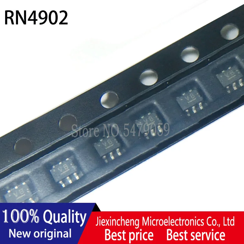 (10 Stuks-100 Stuks) RN4902 Markering: Vb Sot-363 Transistor Nieuwe Originele