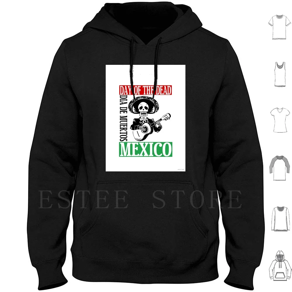 Sudaderas con capucha del Día De Muertos Dia De Muertos Día De Los Muertos Día De los Muertos México Vacaciones Mexican Pop Art