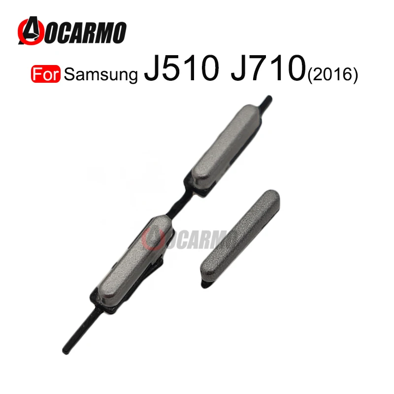 Dla Samsung Galaxy J510 J710 J5 J7 2016 Głośność i wyłączanie Przycisk boczny Część zamienna