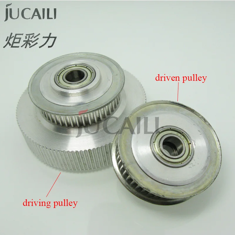 Jucaili inkjet parts driving/driven pulley timing belt pulley for infiniti printer one set