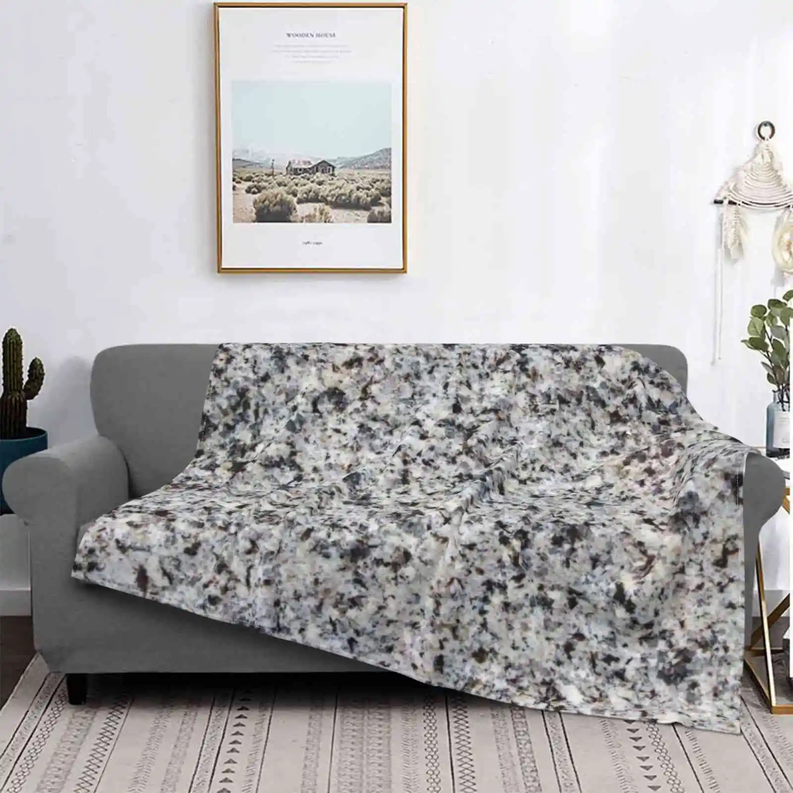 Marble Texture Pattern Abstract #5 Top Quality Comfortable Bed Sofa Soft Blanket Marble Texture Stone Natural Material Mineral