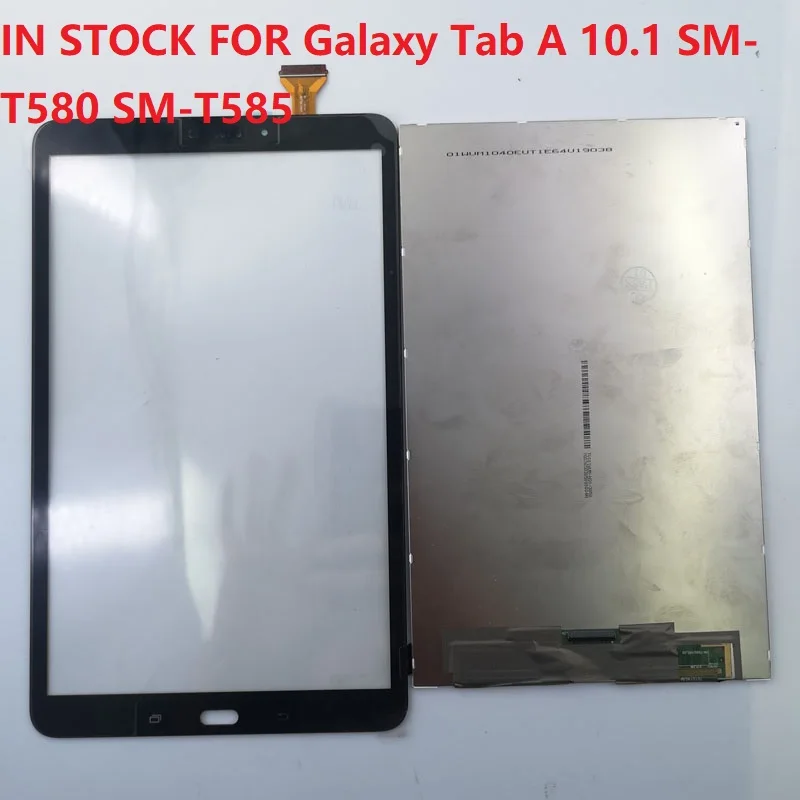 LCD Screen and Touch For Samsung Galaxy Tab A 10.1 SM-T580 SM-T585 LCD Screen and Touch Display Digitizer Assembly Replacement