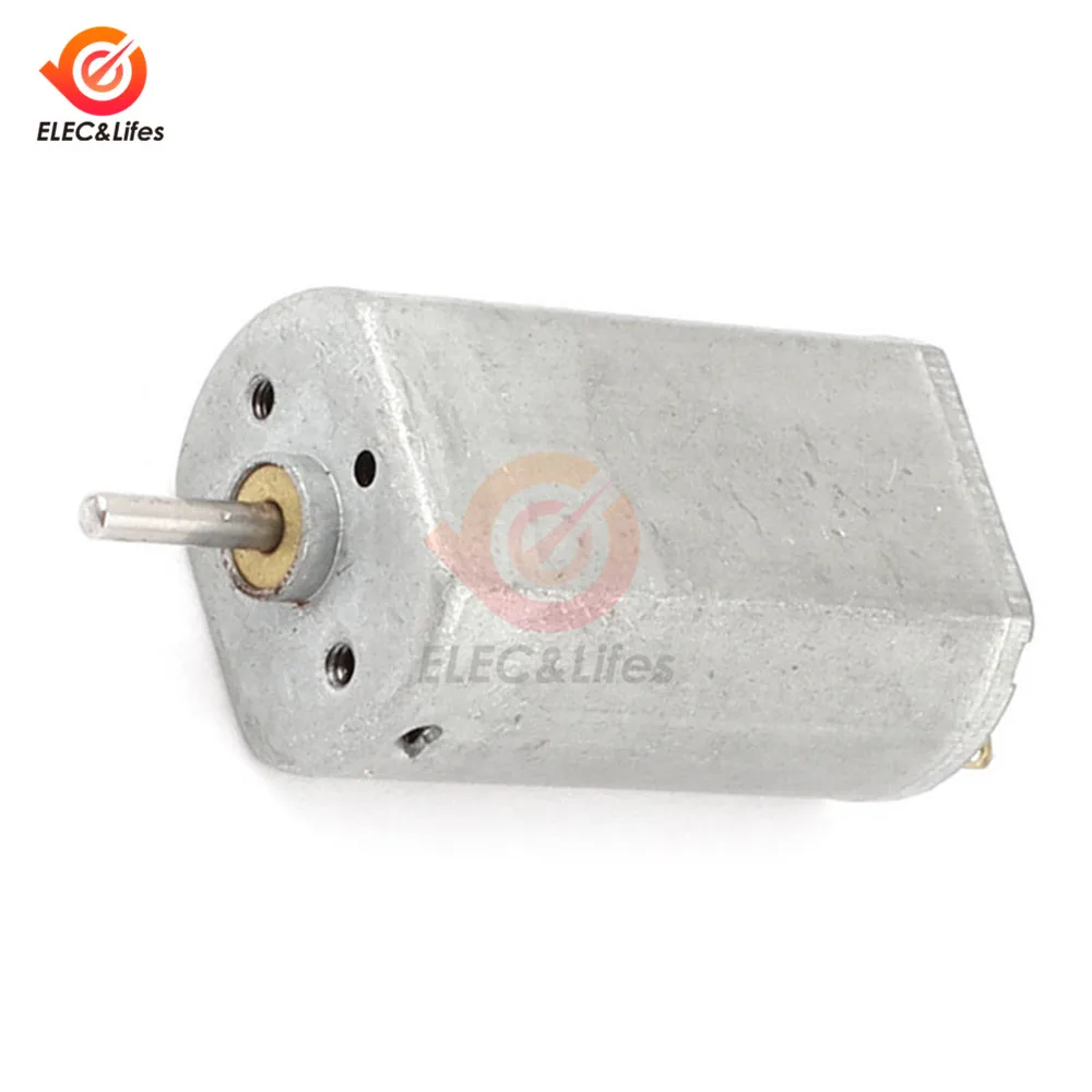 DC 3V-6V 1080-2200RPM Micro DC Motor 180 for DIY Toys Hobbies Smart Car Motor 180 Motor