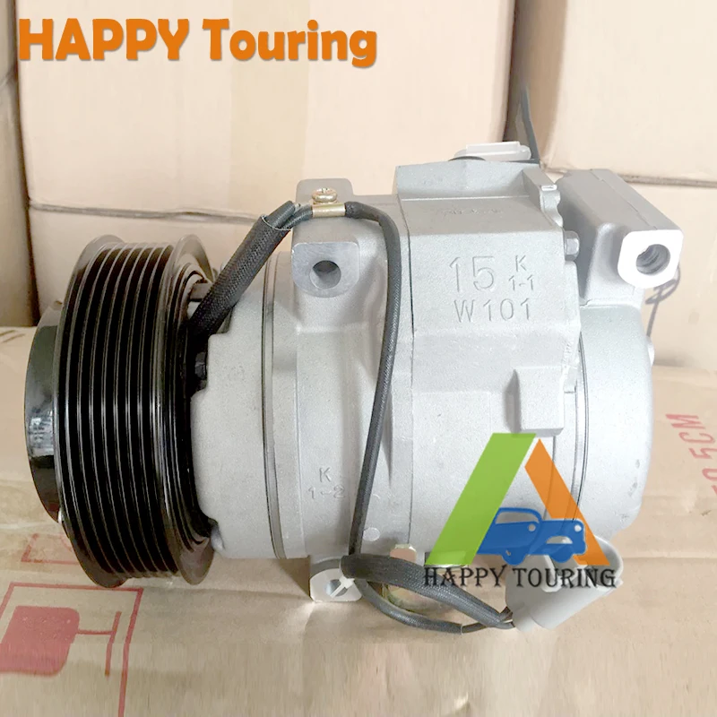 NEW 10S17C Compressor for Toyota Hiace LAND CRUISER Hilux FIAT DUCATO 88320-26600 88320-35730 447260-8232 447220-4070 883106A140