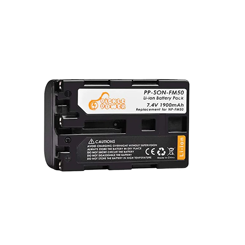 1900mAh NP-FM50 NP FM50 Battery for Sony NP-FM30 NP-QM50 NP-FM51 NP-FM55H DCR-PC101 A100 Series DSLR-A100