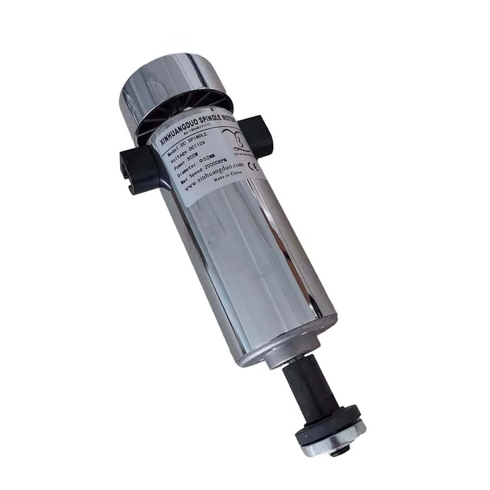 0.8KW spindle Motor DC 110V 20000RPM CNC Carving Milling 800W Air cold Spindle Motor For Engraving
