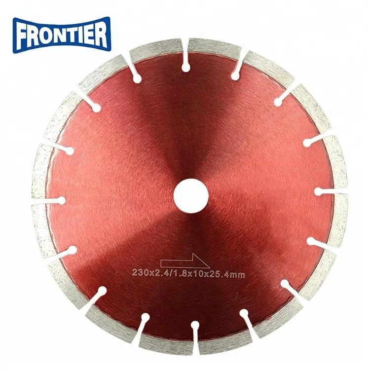 230mm 9inch Hot Press diamond Segmented dry cutting saw blade