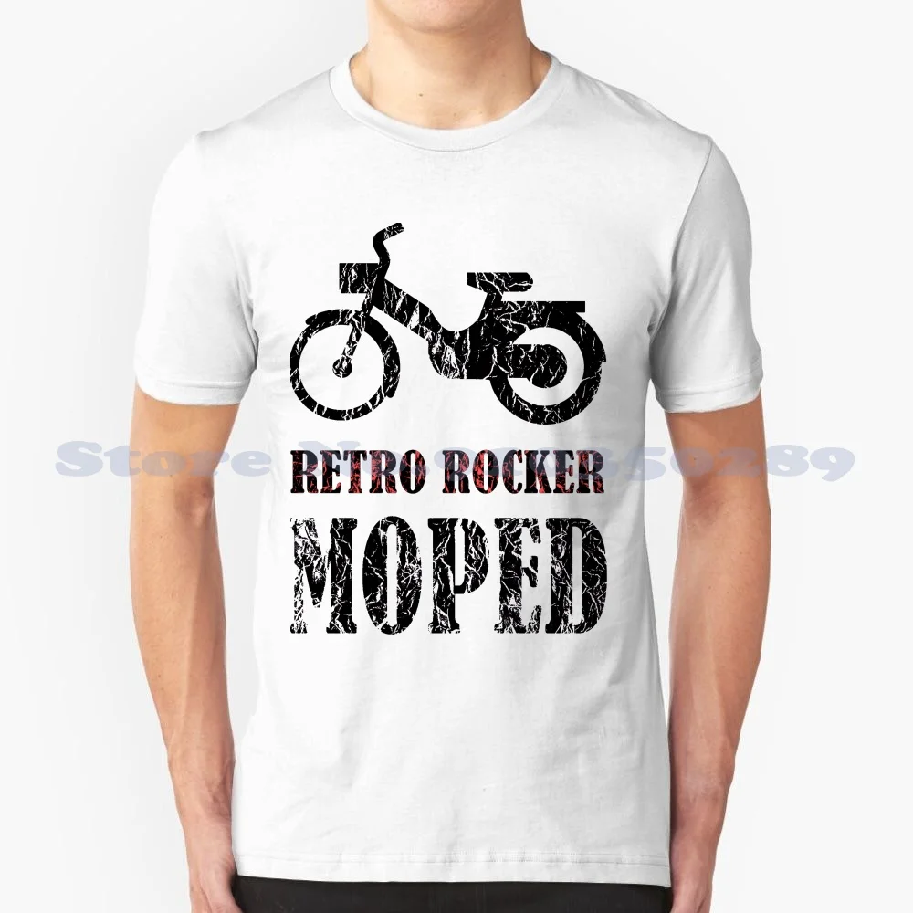 ?Then Do It With This Saying. 100% Cotton T-Shirt Retro Rocker Moped Moped Bicycle Scooter Great Time 25 H Christmas Birthday