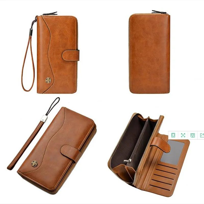 2024 New Style Wallet Long Wallet Clutch bag Business Large-capacity High-quality Brand Wallet