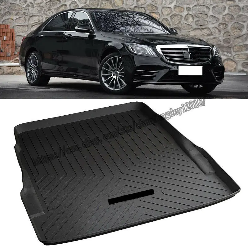 

Для Mercedes Benz S Class 2014-2020 автомобильный грузовой задний багажник коврик для багажника лоток