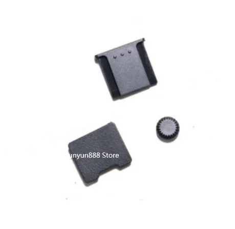 

New XT2 Hot Shoe Hotshoe Cover Bottom Rubber Base Block Battery Handle Flash Lid Door For FUJI X-T2 Camera Repair Part