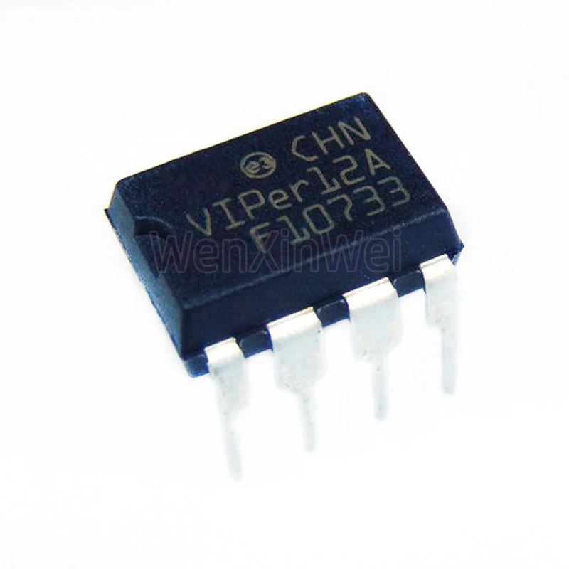 10PCS/LOT VIPER12A DIP8 	VIPER12ADIP-E DIP-8 Power Management IC NEW