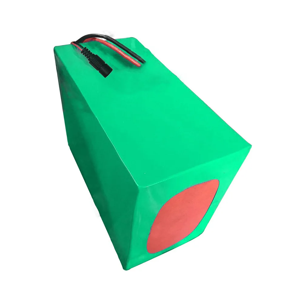 With 5A charger 48V 54Ah 13S18P 18650 Li-ion Battery Pack E-Bike Ebike electric bicycle       260x180x140mm